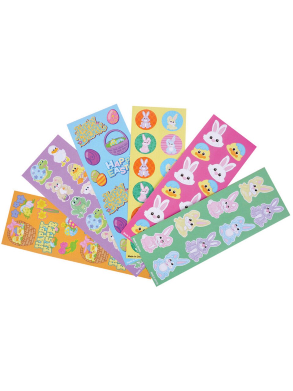 100 Stickers Easter Assortment Holiday Classic Character Sticker Sheets